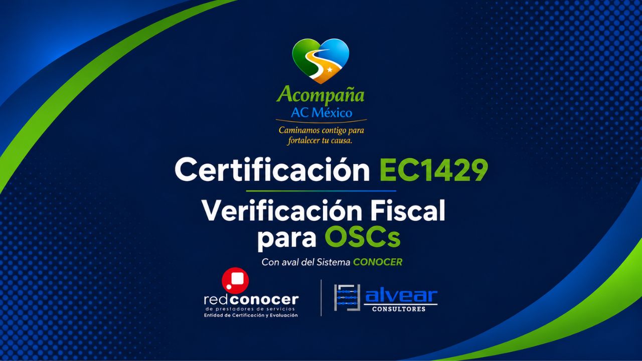 Estándar de Competencia EC1429 Verificación del Cumplimiento Fiscal de una Organización de la Sociedad Civil (OSC)