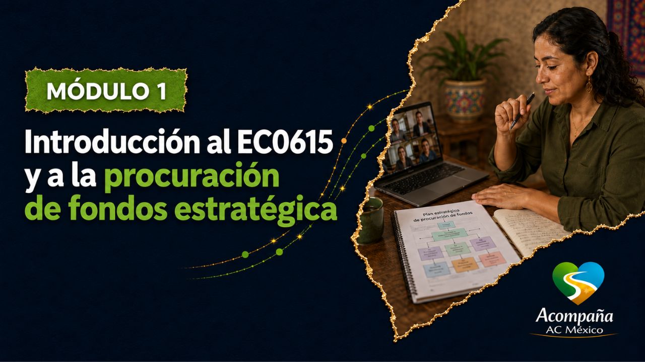 Introducción al EC0615 y a la procuración de fondos estratégica